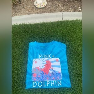 Pink Dolphin Tye Die Tee 🐬
